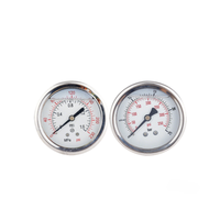 High-Accuracy Brass Water Pressure Gauge Industrial Grade Brass Pressure Gauges