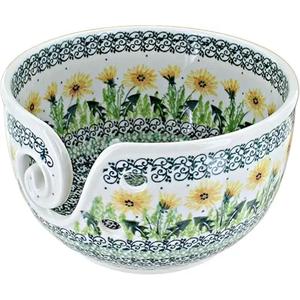Bol de rangement pour fil en céramique Accessoires pour tricot et crochet Support de rangement pour fil de laine durable et robuste - Product Image 6
