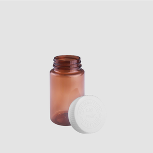 Soluciones de Empaque JK, Botellas de PET Marrón de 150 ml para Envasado de Píldoras y Vitaminas - Fabricante de Vietnam, Modelo con el Mejor Precio de Llegada - Product Image 1