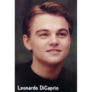 Tarjeta postal de estilo moderno de Leonardo DiCaprio para decoración de pared - Product Image 1