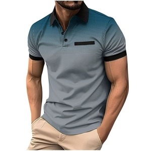 New 2025 Wholesale OEM New Design Luxury Polo Shirt for Men Custom <b>Golf</b> Polo Shirt 95% Polyester t Shirts for Men High Quality - Product Image 1