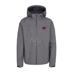Veste coupe-vent d'hiver pour homme avec logo sur le devant, style tendance, imperméable, respirante, prix de gros, best-seller - Product Image 1