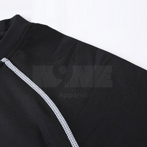 T-shirts de compression de gymnastique 100% coton pour hommes pour l'entraînement - Product Image 4