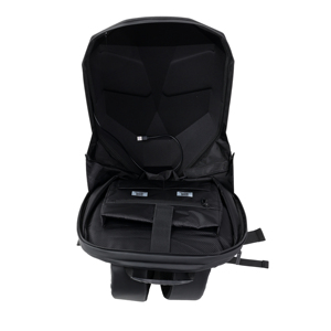 Sac à dos de moto unisexe intelligent à LED, étanche, antivol, style moto, avec port USB - Product Image 5