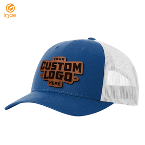 Injae Vina 6 Panel Trendy Curved Brim Trucker Caps Diseño personalizado Logotipo personalizado Estructurado Hombres Mujeres Mix Color Trucker Caps - Product Image 6