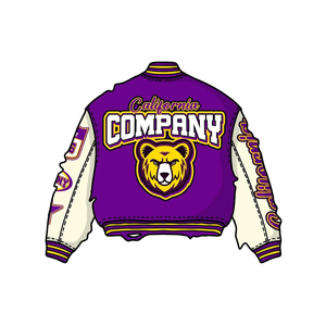 Chaqueta Bomber Varsity para jóvenes con parche bordado personalizado OEM de fabricante, chaqueta Letterman de lana para hombre, chaqueta para clubes de béisbol - Product Image 3