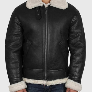 Veste en cuir d'agneau douce et décontractée sur mesure pour femmes, légère, vente en gros, veste en cuir d'agneau fourrée chaude pour hommes - Product Image 1