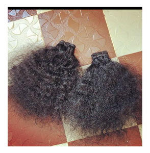 Venta al por mayor de calidad superior 100% indio pelo crudo Cierre de encaje frontal extensión de cabello humano doble trama real natural - Product Image 6