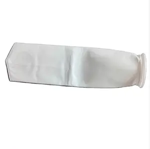 5 10 25 50 75 100 200 micron non-woven PP PE polypropylene polyester needle felt water liquid filter bag/filter sock for filter