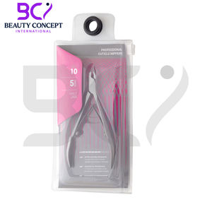 Pince à cuticules CLASSIC 12 en acier inoxydable, lame de 3 mm, design compact en acier inoxydable pour manucure et pédicure à domicile - Product Image 6