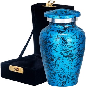 Urna para cenizas humanas de aluminio de alta calidad Diseño personalizado Disponible Nuevo diseño a todo precio de venta Fabricación en India - Product Image 2