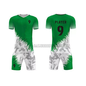 Camiseta de Fútbol de Alta Calidad 100% Poliéster, Uniforme de Fútbol con Impresión Personalizada, SALUBRIOUS SPORTS SS-1409, Precio Bajo - Product Image 4