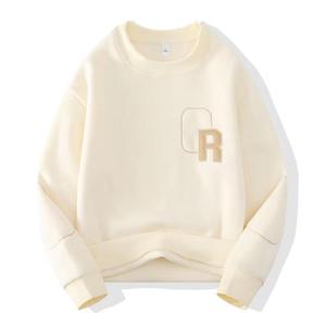 Sudadera con Capucha Extra Grande de Felpa de Algodón Informal para Mujer, Sudadera de Manga Larga para Invierno y Otoño, Tinte Liso, Fabricante - Product Image 5
