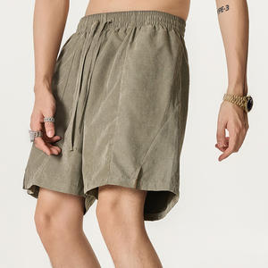 Pantalones cortos para correr personalizados para hombre, pantalones cortos rectos con rayas laterales y bloqueo de Color informales para hombre, nuevo diseño y logotipo impreso, pantalones cortos para hombre - Product Image 2