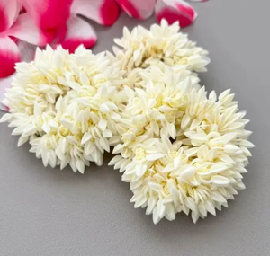 Pulsera Floral Amarilla para Boda, con Flores Artificiales de Jazmín y Amarillas - Product Image 4