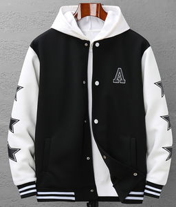 Nouveau Dernier Style Logo Sur Mesure Surdimensionné Respirant Hommes Versity Vestes Léger 2025 Meilleurs Hommes Versity Vestes - Product Image 1