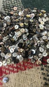 Custom Made Natural <b>Mother</b> <b>of</b> <b>Pearl</b> Shell <b>Buttons</b> Size 12 L Wide Range Sizes for Garments Resale Fine Brooches - Product Image 6