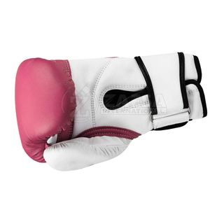 Guantes de boxeo para jóvenes con cordones de tela de cuero de último estilo esenciales para artes marciales y entrenamiento de lucha - Product Image 6