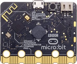 Placa DE DESARROLLO <span class=keywords><strong>Micro</strong></span> <span class=keywords><strong>Bit</strong></span> <span class=keywords><strong>V2</strong></span>, computadora de placa única Fácilmente programable, Educación STEM temprana para principiantes y niños - Product Image 1