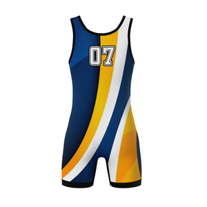 Maillots de lutte sans manches extensible léger respirant impression numérique Offre Spéciale nouveauté - Product Image 5