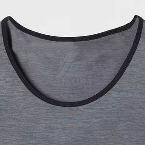 Camiseta sin mangas de entrenamiento para hombre hecha a medida, ropa de gimnasio transpirable para hombre - Product Image 4