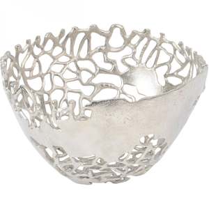 Panier à Fruits en métal moderne avec finition en Nickel, utilisation de la cuisine domestique, centre de table luxueux, bol de stockage des légumes - Product Image 6