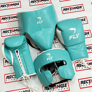 Ensemble de boxe de qualité supérieure avec logo personnalisé, dernier modèle, super confortable, en cuir professionnel, pour le kickboxing - Product Image 6