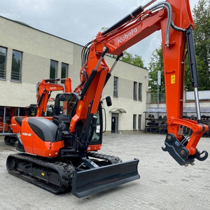 Excavadora Kubota de alta calidad usada en Japón, venta de excavadora de orugas de gran potencia, equipo de construcción, buenas condiciones de trabajo - Product Image 6