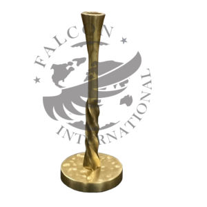 Hot Selling Metal Taper Candle Holder Gold Finished for Home & Wedding Tabletop Lights Decoration Handmade Customized Bulk - Product Image 4