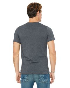 T-shirts Bella Canvas Heather, col rond, unis, doux, unisexes, en tissu tri-mélange - Product Image 2