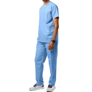 Uniformes de soins infirmiers médicaux pour hommes gommage travailleurs hommes joggeurs gommages ensembles uniformes hommes et femmes hôpital gommage - Product Image 2