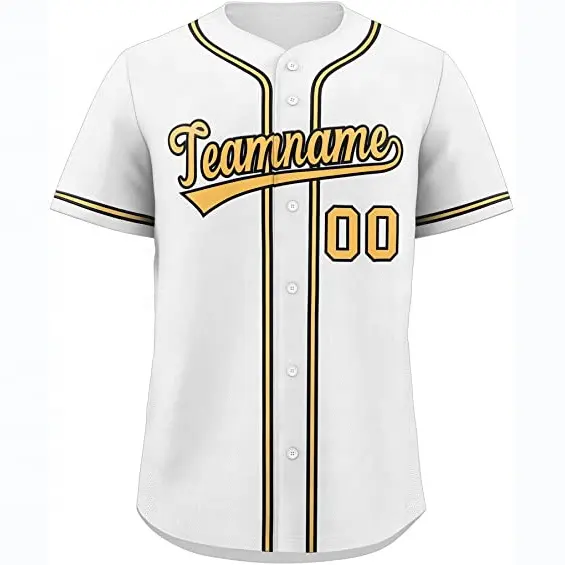 Camiseta de béisbol lisa en blanco barata al por mayor, camiseta de béisbol transpirable hecha a medida, camisetas de béisbol para hombre a la venta