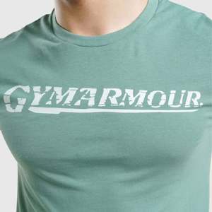 M124 Short Sleeves Tee in Green 100% Cotton and <b>Bamboo</b> Fiber <b>Screen</b> Print Discharge Print Silk <b>Screen</b> Print Jersey Fabric - Product Image 6