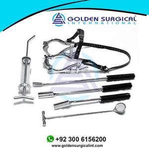 Set Dental Equino: Espejo, Separador Bucal y Lima Flotante para Caballos, con Jeringa - Product Image 4