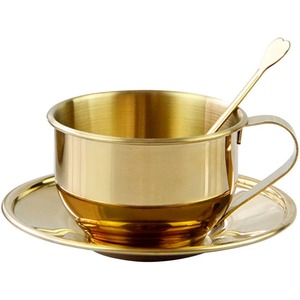 Les tasses à café métalliques de qualité fantastique les plus vendues, avec isolation, aident à réduire le réchauffement, économisant ainsi du temps et de l'énergie. - Product Image 3