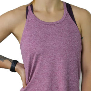 2025 nueva llegada Top de Yoga de moda para mujer con opciones de color de tamaño de logotipo personalizado chaleco sin mangas Premium para mujer - Product Image 2