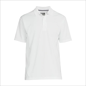 Options de design personnalisables Coton uni à manches courtes pour hommes PK tricoté pour polos Options de design personnalisables Couleur blanche - Product Image 5