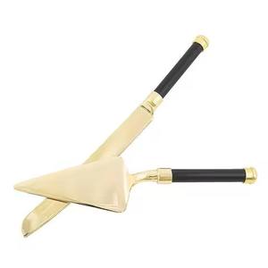 Juego de Servidores de Pastel Modernos de Metal con Asas de Perlas - Herramientas Duraderas y Ecológicas para Servir Postres en Cumpleaños, Aniversarios y Restaurantes - Product Image 3