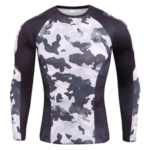 Rashguard BJJ de haute qualité, manches longues, imprimé par sublimation, service OEM, extensible - Product Image 2