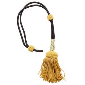 NUDO SABRE DORADO con CUADRADOS NEGROS |   Nudos Ceremoniales de Alambre de Bullion al por Mayor - Colores y Logotipo Personalizables - Product Image 2