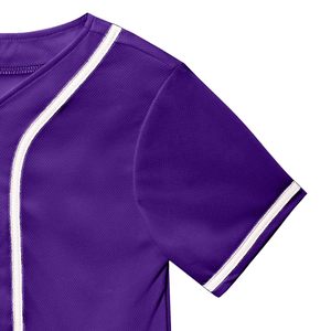 เสื้อเจอร์ซีย์เล่นเบสบอลผ้าซับลิเมชันเสื้อเจอร์ซีย์เล่นเบสบอลมีตราสินค้า - Product Image 6