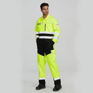 Combinaison de travail pour électricien de haute qualité, combinaison de chantier haute visibilité pour homme, ANSI classe 1, imperméable, logo personnalisé - Product Image 6