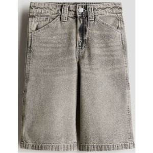 กางเกงขาสั้นผ้ายีนส์สำหรับผู้ชายกางเกงขาสั้นผ้ายีนส์เอวกลางฟอกสีออกแบบได้ตามต้องการ - Product Image 1