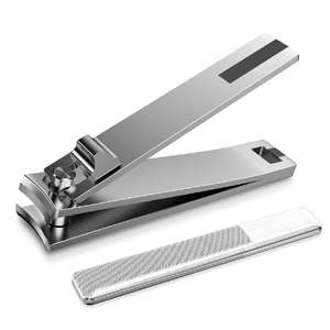 Coupe-ongles professionnel en acier inoxydable de qualité supérieure pour ongles et ongles d'outils pour le maquillage et la coupe - Product Image 5