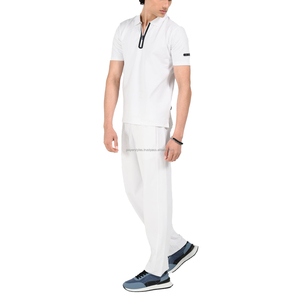 เสื้อผ้ากีฬาผู้ชาย ผลิตจากผ้าถัก 100% คอตตอน ซึมซับเหงื่อ แห้งเร็ว ยืดหยุ่นได้ รับผลิตตามแบบ พร้อมสกรีนโลโก้  รับผลิตจำนวนมาก - Product Image 3