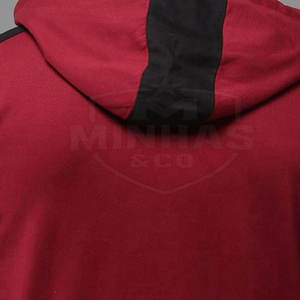 Dernière conception de sweat à capuche à demi-fermeture éclair pour hommes fabriqué au Pakistan vente en gros de style de rue sweat à capuche à demi-fermeture éclair personnalisé - Product Image 6