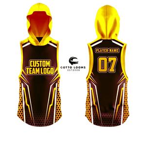 Uniforme de fútbol americano OEM 7v7 duradero que incluye camiseta de fútbol americano de malla transpirable para atletas - Product Image 4