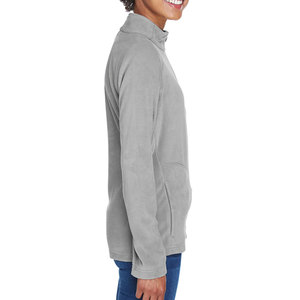 เสื้อแจ็คเก็ตบอมเบอร์ผู้หญิงแบบมีซิปเต็มตัว ผ้าควิลท์แบบกลับด้านได้ ผ้าไมโครฟลีซ สำหรับฤดูหนาว ผ้าฝ้าย 100% สีชมพูพาสเทล ผ้าฟลีซเนื้อนุ่ม - Product Image 6