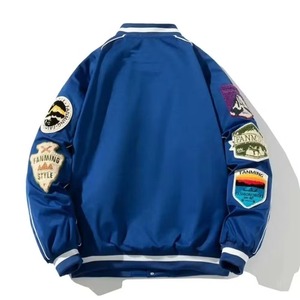 Chaquetas universitarias personalizadas OEM con logotipos personalizados y chaquetas universitarias de moda asequibles para chaquetas Team Spirit Letterman - Product Image 5