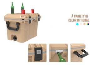 Mousse glacière portable personnalisée 50L 50QT Aussie Box avec diviseur et paniers pour glacière <span class=keywords><strong>de</strong></span> bateau <span class=keywords><strong>de</strong></span> pêche - Product Image 2